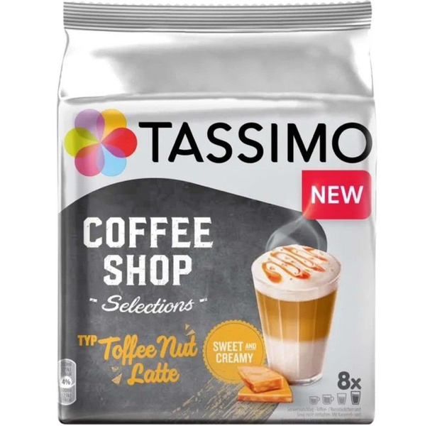 Кофе в капсулах Tassimo Coffee Shop Selections Toffee Nut Latte (со ...