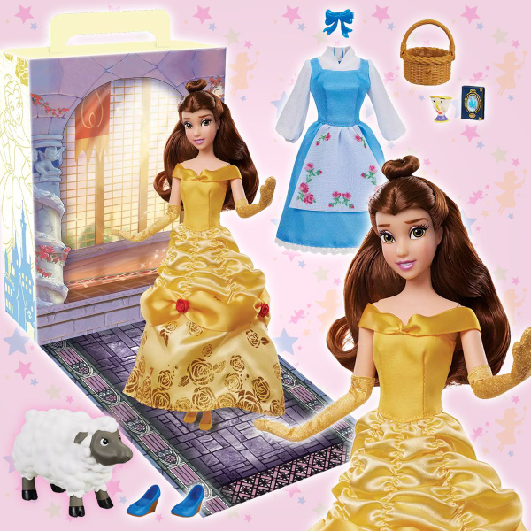 Кукла Белль мультфильм Красавица и Чудовище, коллекция Disney Story ...