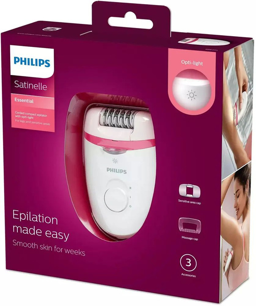 Philips Эпилятор Эпилятор BRE-255/05 - купить с доставкой по выгодным ...