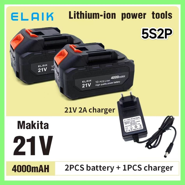 Литиевая батарея для электрического инструмента Makita 18V 21V 4.0 Ah ...