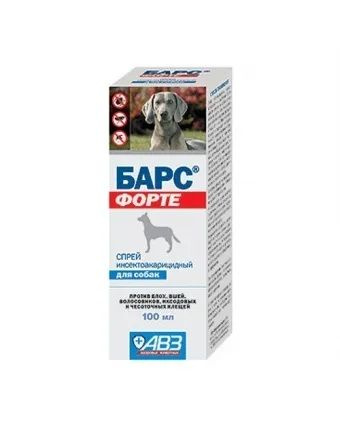 Барс Форте спрей для собак от блох и клещей 100мл купить на OZON по ...