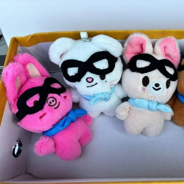 Skzo Stray-K Pluche Kussen – Schattige Wolf, Konijn, Vos En Meer – Perfect Als Knuffel, Kussen Of Verzamelobject Voor Fans