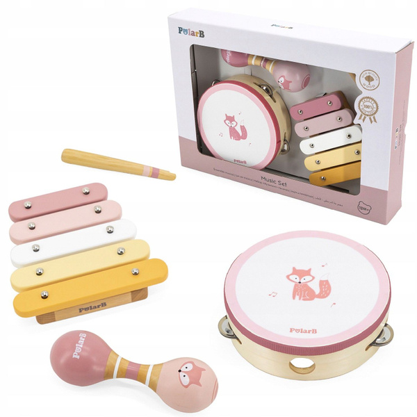 Музыкальные игрушки Viga PolarB - Деревянный набор детских музыкальных ...