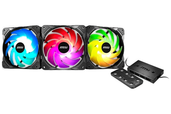 Вентиляторы для корпуса MSI MAG MAX F12A-3H, 3x120 mm (OE3-7G09F04-W57 ...