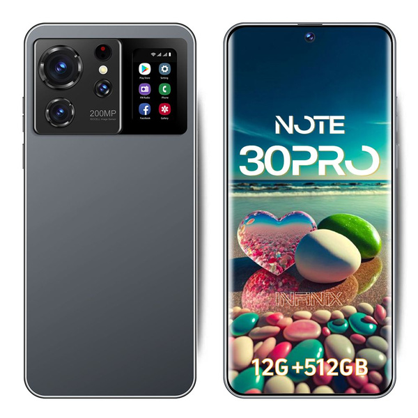 Смартфон Note серия 30 pro телефон с двойным экраном русский язык 5G ...
