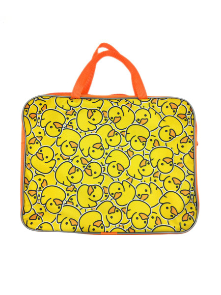 Папка для тетрадей с ручками А4 детская AXLER сумка на молнии для ...