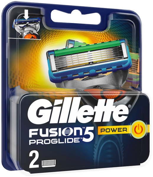2 кассеты Gillette Fusion5 ProGlide Power - купить с доставкой по ...