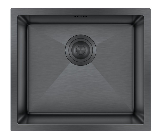 Кухонная мойка HOFFGER 5044 BLACK - купить с доставкой по выгодным ...