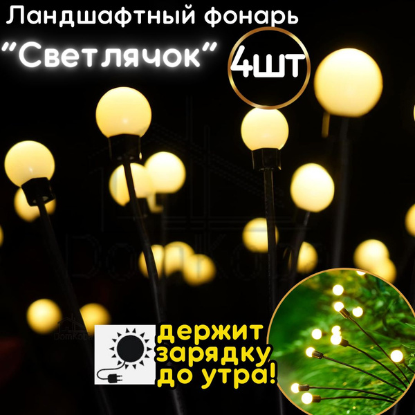 Фонарики садовые на солнечных батареях. Светильник на солнечной батарее ...