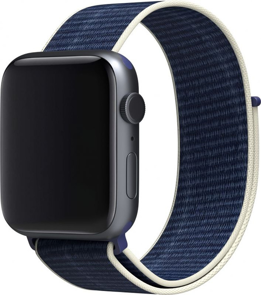 Ремешок moonfish для Apple Watch 38/40 мм, нейлон, ледяной синий ...