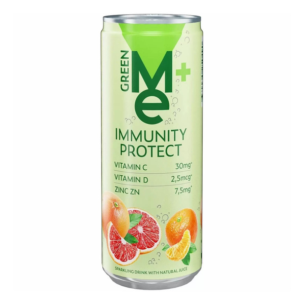 Характеристики Напиток безалкогольный GreenMe Plus Immunity Protect 0 ...