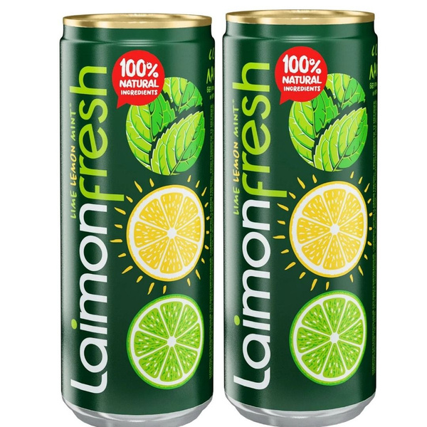 Напиток безалкогольный "Напиток безалкогольный "Laimon Fresh" 0,33л ж/б ...