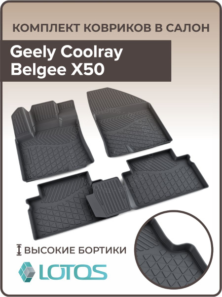 Характеристики Коврики автомобильные 3D для салона Geely Coolray (2020 ...