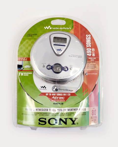 Портативный CD-плеер Sony Walkman D-NF400 (начало 2000-х) новый ...