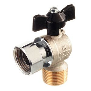 Кран шаровой Stout (SVB-0010-000020) 3/4 НР(ш) х 3/4 ВР(г) бабочка с ...