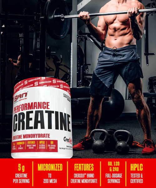САН Пефоменс Креатин в порошке // SAN Perfomance Creatine, 300г. Годен ...