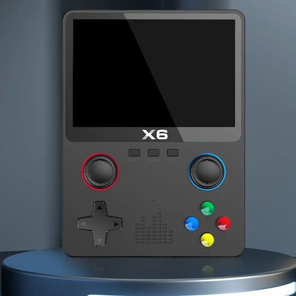 Портативная игровая консоль Х6, игровая приставка для детей 1000игр ...