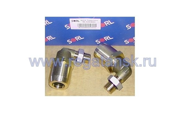 Характеристики Фитинг трубок Г-образный резьба наружная PL М14х1,5, под ...