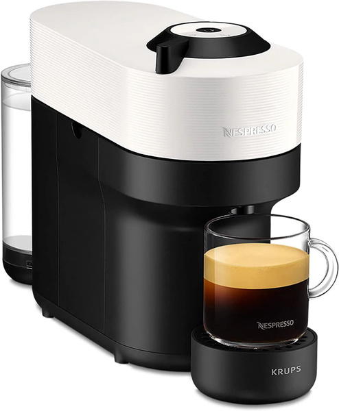 Капсульная кофемашина Krups кофемашина Nespresso, белый, черный купить ...