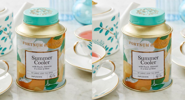 Чай в пирамидках Fortnum&Mason Summer Cooler 2 х 20 пирамидок, 100г ...