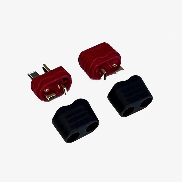 Разъем Т-образный силовой T-Plug коннектор Amass AM-1015E (папа + мама ...