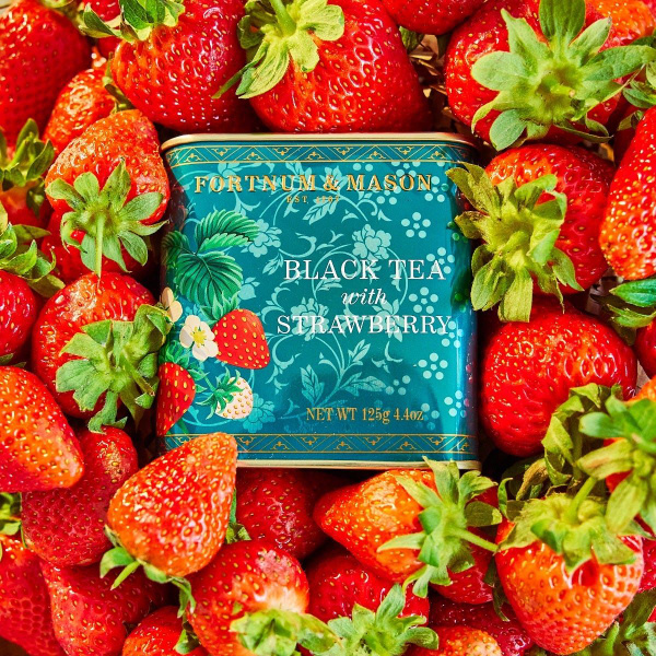 Чай листвой Fortnum&Mason черный с клубникой 125г - купить с доставкой ...