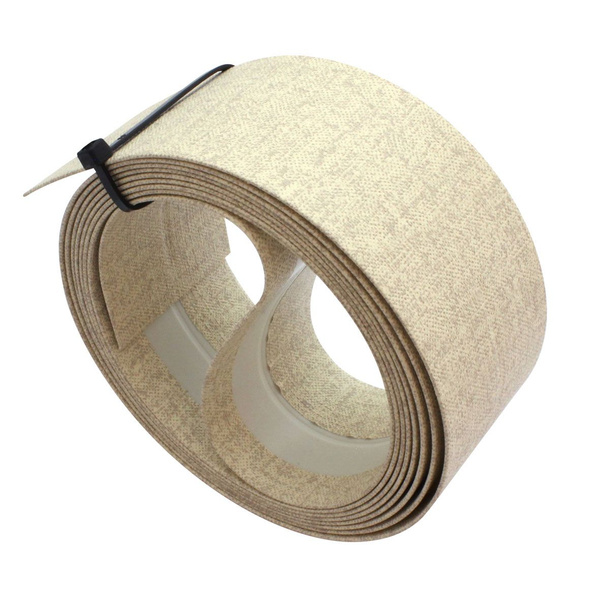 Уголок ПВХ универсальный на стену 25х25х2700 мм Лён фисташковый ...