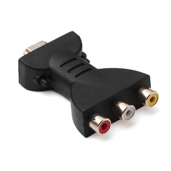 Переходник HDMI на RCA, черный - купить с доставкой по выгодным ценам в ...