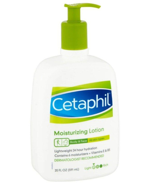 Cetaphil Увлажняющий лосьон, для сухой и нормальной кожи, 591мл ...