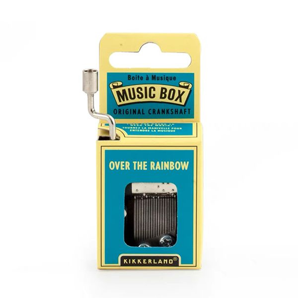 Ручная ретро-механическая музыкальная шкатулка с песней Over The ...