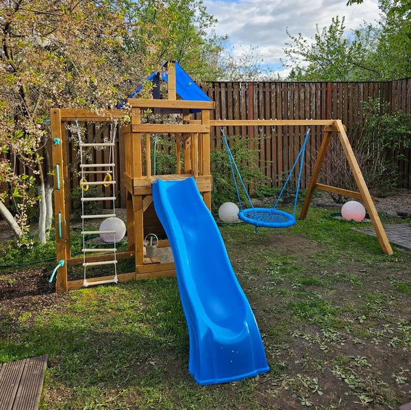 Игровая площадка для улицы и дачи BelbergKids KD1, игровой комплекс для ...