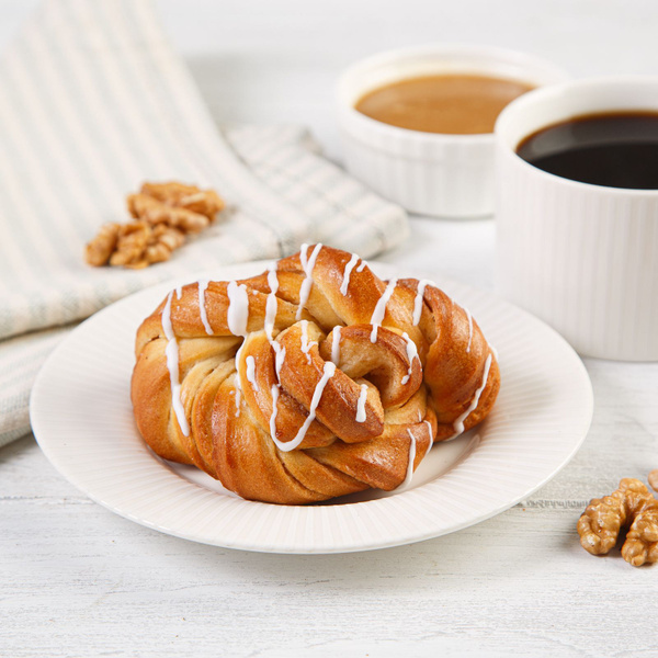 Булочка с корицей Скандинавская, 90 г - купить с доставкой по выгодным ...