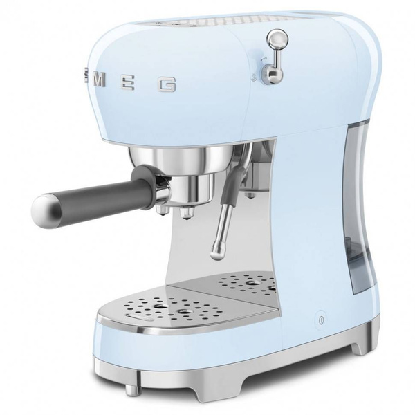 Автоматическая кофемашина Smeg ECF02PBEU, голубой купить по выгодной ...