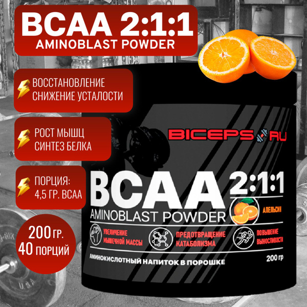BCAA 2:1:1, спортивное питание, аминокислоты, аминокислотный комплекс ...