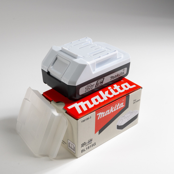 Аккумулятор 18 В; 1,5 А*ч; Li-Ion BL1815G Makita 198186-3 - купить с ...