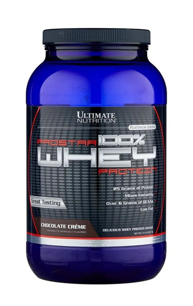 Протеин Ultimate Nutrition Prostar 100% Whey Protein, 907 гр., шоколад ...