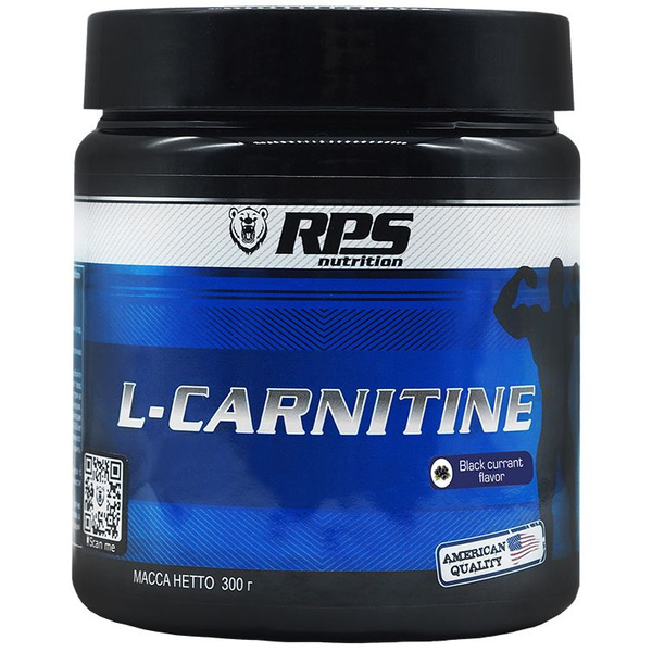 Л-Карнитин RPS Nutrition L-Carnitine, 300 грамм, черная смородина ...