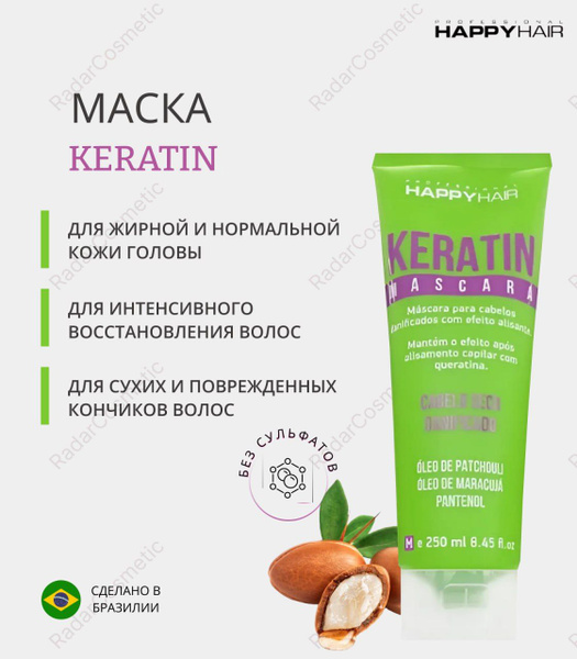 HAPPY HAIR Маска для волос, 250 мл - купить с доставкой по выгодным ...