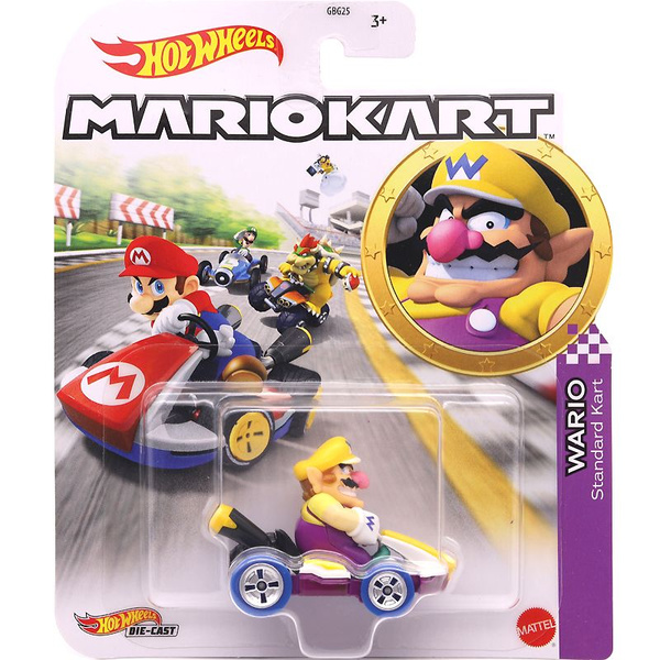 Машинка Hot Wheels Super Mario Wario Standard Kart - купить с доставкой ...