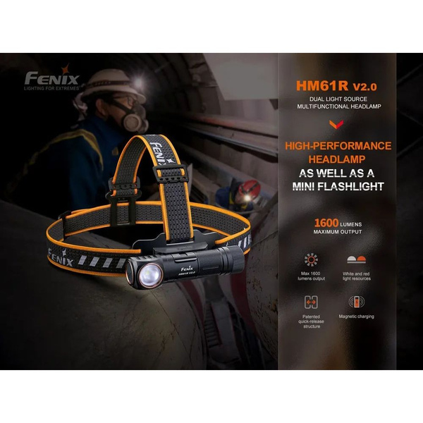 Fenix Налобный фонарь - купить с доставкой по выгодным ценам в интернет ...