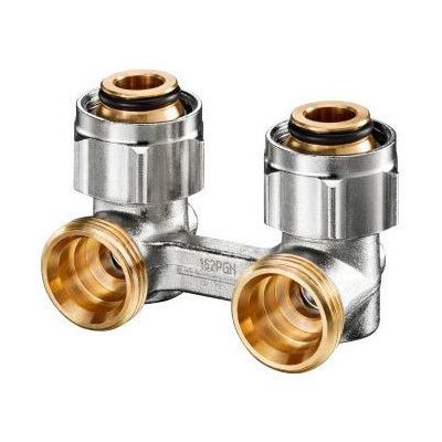Узел нижнего подключения радиатора угловой Multiflex F ZB Oventrop 3/4 ...