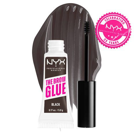 NYX PROFESSIONAL MAKEUP The Brow Glue, тонированный гель для бровей ...