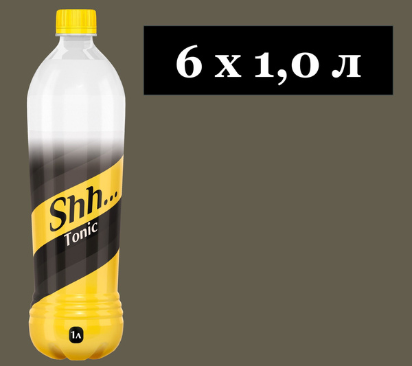 Напиток газированный Shh Tonic (Тоник) 1,0 л х 6 бутылок, пэт - купить ...