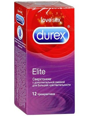 Durex Elite Презервативы 12 шт - купить с доставкой по выгодным ценам в ...