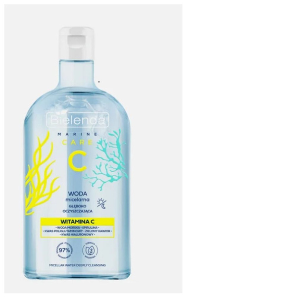 Bielenda Мицеллярная вода C Marine Care, Глубоко очищающая, 400мл ...