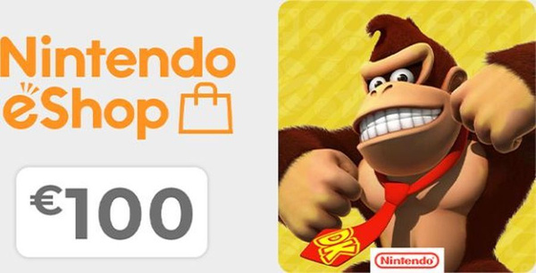 Карта оплаты Nintendo eShop 100 EUR [Цифровая версия] купить по ...