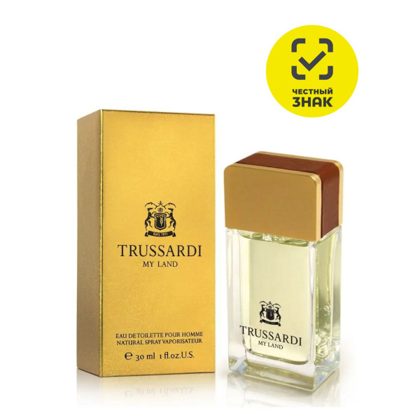 Trussardi My Land edt Men Туалетная вода 30 мл (1614786998)