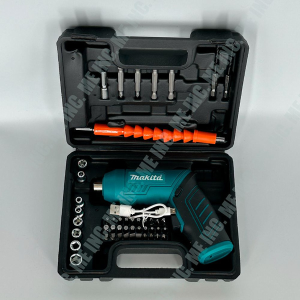 Характеристики Аккумуляторная отвертка-трансформер Макита с набором ...