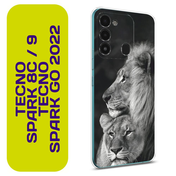 Чехол на Текно Спарк Гоу 2022/8С/9 / Tecno Spark Go 2022/8С/9 с принтом ...
