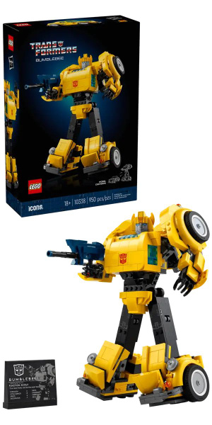 Конструктор LEGO ICONS Transformers 10338 Бамблби - купить с доставкой ...